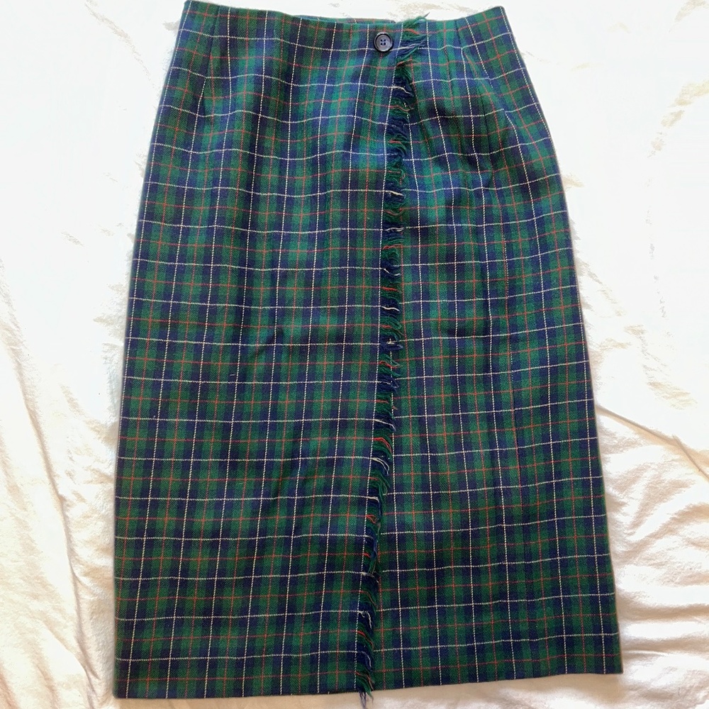 Talbots Vintage Tartan Skirt